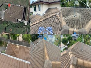 Roof Cleaning | Cement Tile | Gold Coast Roof Washing