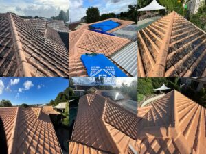 Gold Coast Roof Washing Cement Tile Roof Cleaning