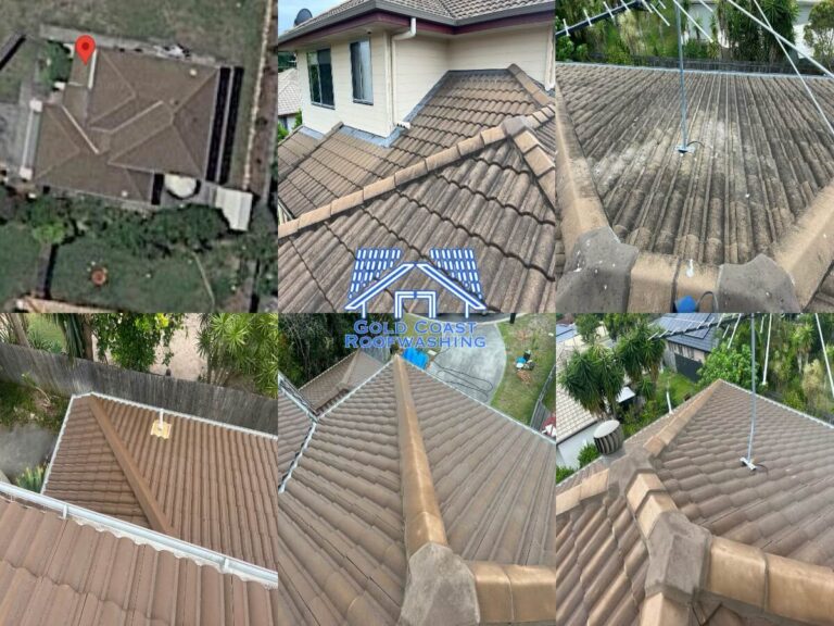 Roof Cleaning | Cement Tile | Gold Coast Roof Washing