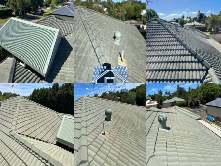Roof Cleaning | Concrete Tile | Gold Coast Roof Washing